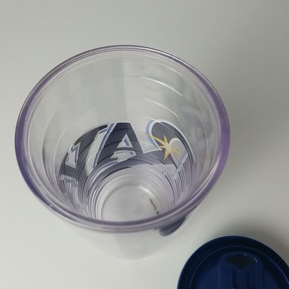 Tervis Tampa Bay Rays 16oz Double Walled Tumbler W/ Lid MLB USA - Picture 6 of 8
